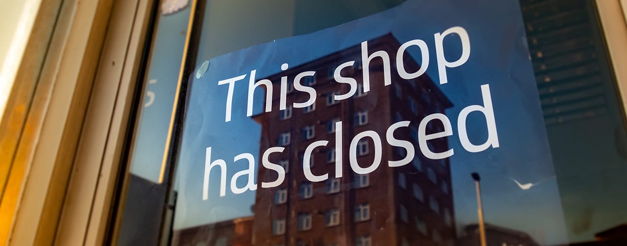 store out of business, Another COVID-19 Casualty