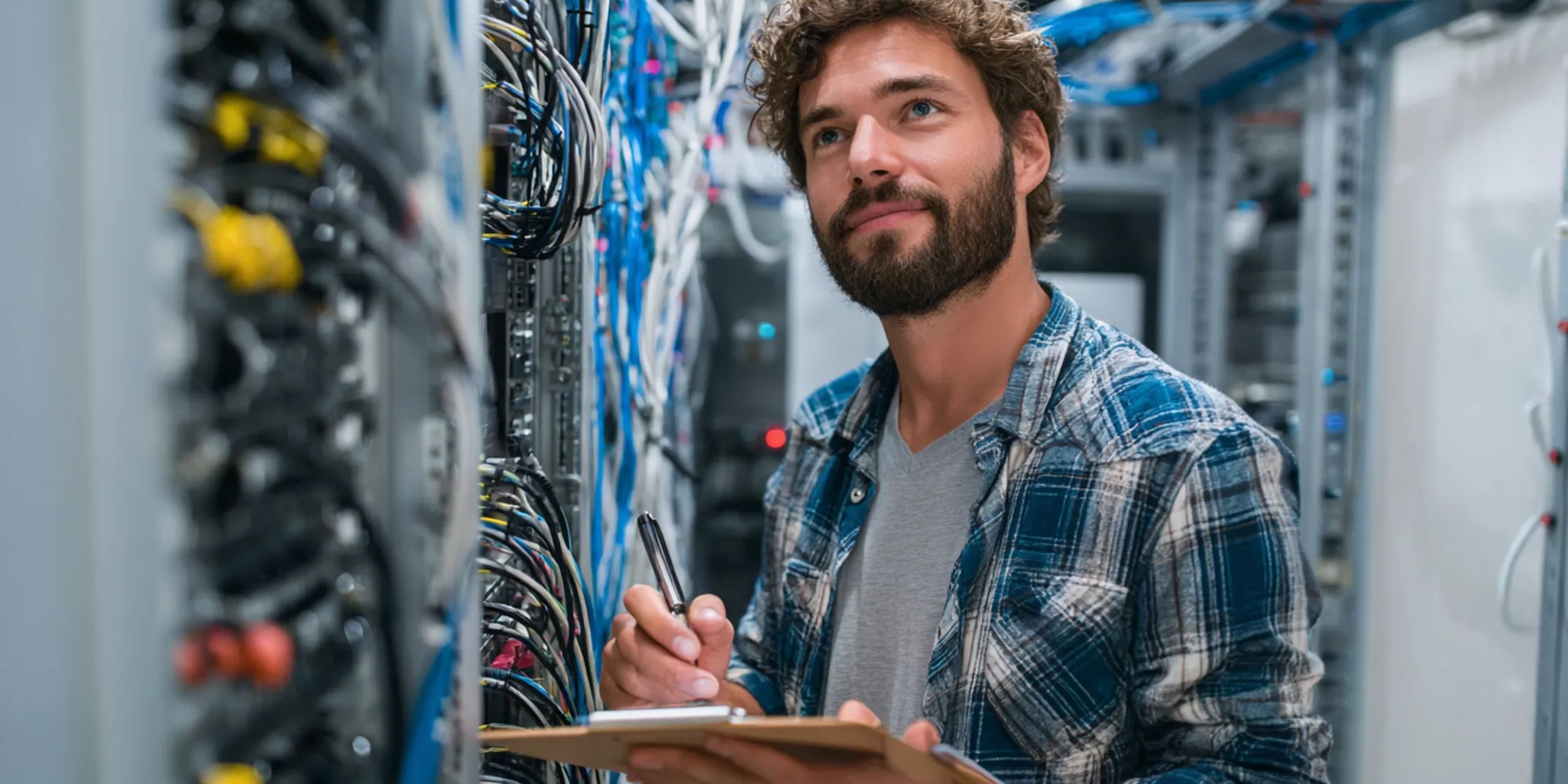 Business owner asking questions about their current IT provider