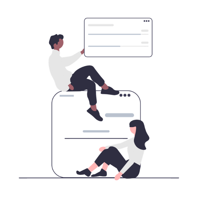 Network Computer Pros Team Icons